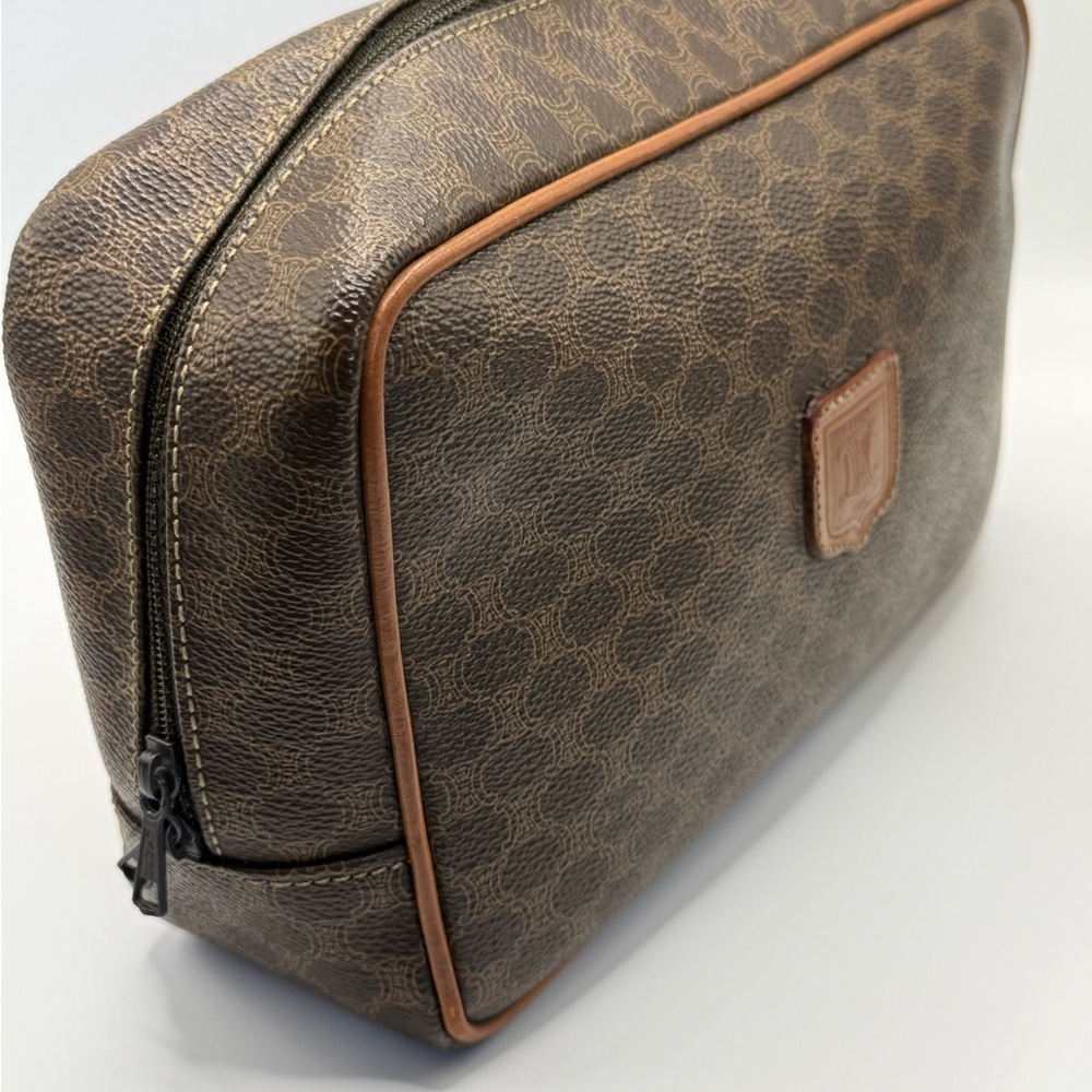 Celine Toiletry Cosmetic Bag Authentic GUC VINTAGE - Picture 2 of 14